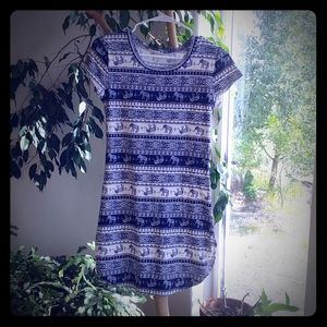 Elephant T Shirt Dress